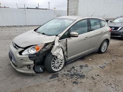 Salvage cars for sale at Van Nuys, CA auction: 2015 Ford C-MAX SEL