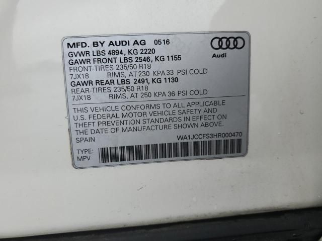 2017 Audi Q3 Premium Plus