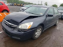 Salvage cars for sale at Hillsborough, NJ auction: 2006 Honda Accord LX