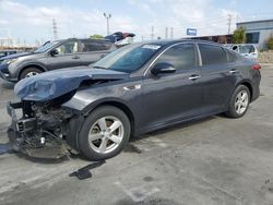 Salvage cars for sale at Wilmington, CA auction: 2017 KIA Optima LX