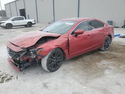 Salvage cars for sale at Apopka, FL auction: 2016 Mazda 6 Grand Touring