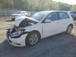 Salvage cars for sale at Hurricane, WV auction: 2021 Volkswagen Golf