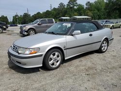 Vehiculos salvage en venta de Copart Savannah, GA: 2001 Saab 9-3 SE