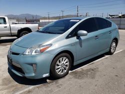 Toyota Prius plug-in salvage cars for sale: 2013 Toyota Prius PLUG-IN