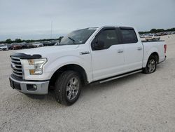 Salvage cars for sale at San Antonio, TX auction: 2016 Ford F150 Supercrew