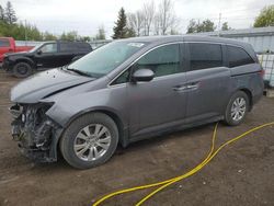 Salvage cars for sale from Copart Ontario Auction, ON: 2014 Honda Odyssey EX