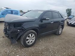 Salvage cars for sale at Kansas City, KS auction: 2013 KIA Sorento LX