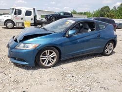 Salvage cars for sale at Memphis, TN auction: 2011 Honda CR-Z EX