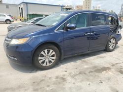 Salvage cars for sale at New Orleans, LA auction: 2014 Honda Odyssey EXL