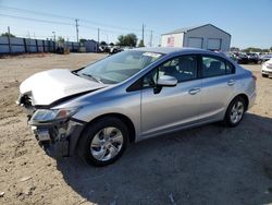 Honda salvage cars for sale: 2015 Honda Civic LX