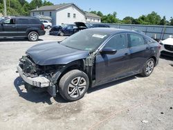 Salvage cars for sale at York Haven, PA auction: 2017 Honda Civic LX