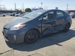 Vehiculos salvage en venta de Copart Wilmington, CA: 2015 Toyota Prius