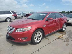 Salvage cars for sale at Grand Prairie, TX auction: 2011 Ford Taurus SEL