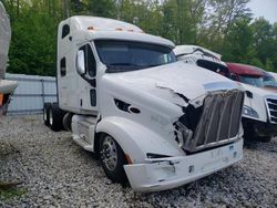 Salvage trucks for sale at West Warren, MA auction: 2016 Peterbilt 587