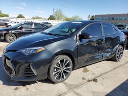 Vehiculos salvage en venta de Copart Littleton, CO: 2017 Toyota Corolla L