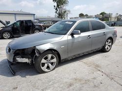 Salvage cars for sale at Tulsa, OK auction: 2008 BMW 528 I