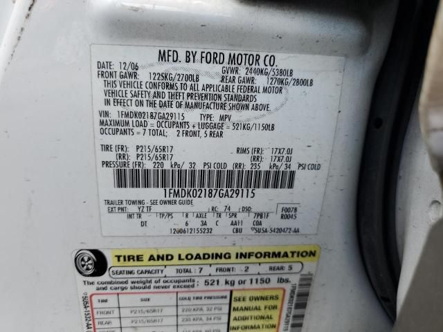 2007 Ford Freestyle SEL