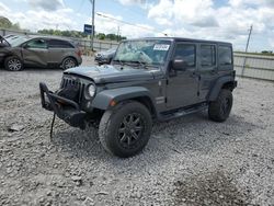 Jeep Wrangler Unlimited Sport salvage cars for sale: 2016 Jeep Wrangler Unlimited Sport