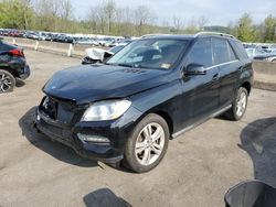 Salvage cars for sale at Marlboro, NY auction: 2015 Mercedes-Benz ML 350 4matic