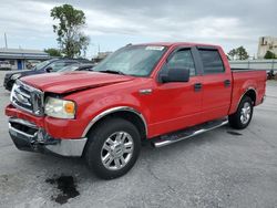 Salvage cars for sale at Tulsa, OK auction: 2008 Ford F150 Supercrew