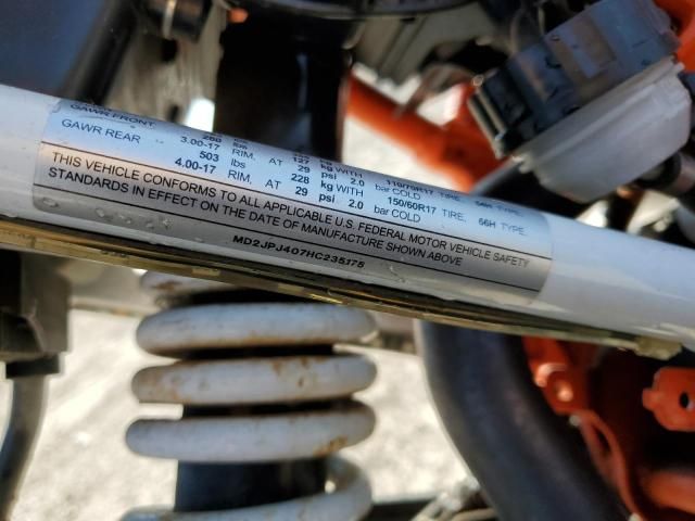 2017 KTM 390 Duke