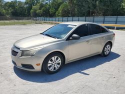 Salvage cars for sale at Fort Pierce, FL auction: 2012 Chevrolet Cruze LS