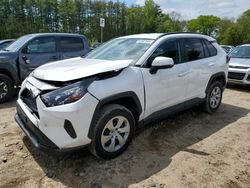 Salvage cars for sale from Copart North Billerica, MA: 2019 Toyota Rav4 LE