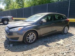 Salvage cars for sale at Waldorf, MD auction: 2016 Ford Focus SE