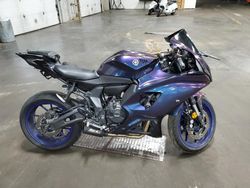 Salvage motorcycles for sale at Ham Lake, MN auction: 2022 Yamaha YZFR7