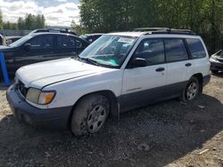 Vehiculos salvage en venta de Copart Arlington, WA: 2001 Subaru Forester L