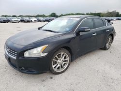 Salvage cars for sale at San Antonio, TX auction: 2011 Nissan Maxima S