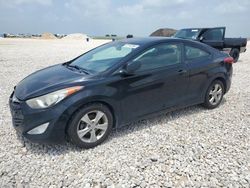 Salvage cars for sale at Temple, TX auction: 2013 Hyundai Elantra Coupe GS