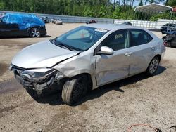 Salvage cars for sale from Copart Harleyville, SC: 2016 Toyota Corolla L