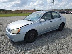 Salvage cars for sale at Tifton, GA auction: 2004 KIA Spectra LX