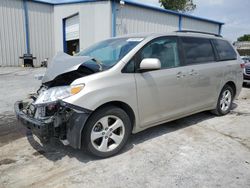 Toyota Sienna le Vehiculos salvage en venta: 2017 Toyota Sienna LE