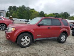 Salvage cars for sale from Copart Mendon, MA: 2008 Ford Escape XLT