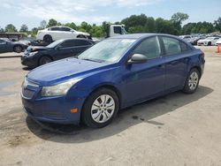 Salvage cars for sale at Florence, MS auction: 2013 Chevrolet Cruze LS