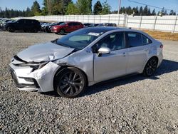 Salvage cars for sale from Copart Graham, WA: 2023 Toyota Corolla XSE