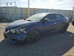 Salvage cars for sale at Dyer, IN auction: 2017 Nissan Maxima 3.5S