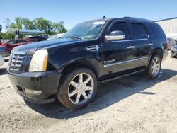 Salvage cars for sale at Spartanburg, SC auction: 2007 Cadillac Escalade Luxury