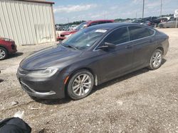 Salvage cars for sale from Copart Temple, TX: 2015 Chrysler 200 Limited