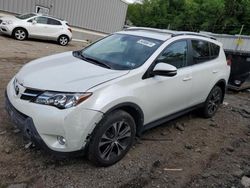 Salvage cars for sale at West Mifflin, PA auction: 2015 Toyota Rav4 Limited