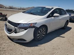 Honda salvage cars for sale: 2015 Honda Civic EXL