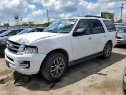 Salvage cars for sale at Chicago Heights, IL auction: 2016 Ford Expedition XLT