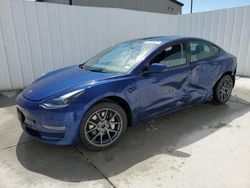 Salvage cars for sale at Ellenwood, GA auction: 2022 Tesla Model 3