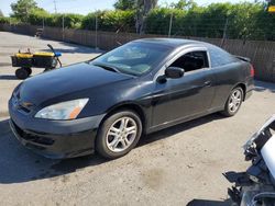 Honda Accord ex salvage cars for sale: 2006 Honda Accord EX