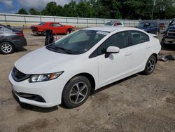 Salvage cars for sale at Chatham, VA auction: 2015 Honda Civic SE