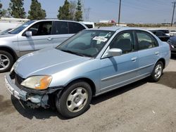 Salvage cars for sale from Copart Rancho Cucamonga, CA: 2003 Honda Civic Hybrid