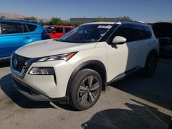 Salvage cars for sale at Las Vegas, NV auction: 2021 Nissan Rogue SL