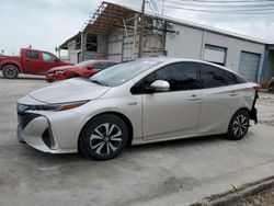 Salvage cars for sale from Copart Corpus Christi, TX: 2019 Toyota Prius Prime